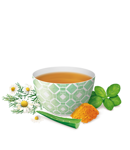 Weißer Tee mit Aloe Vera