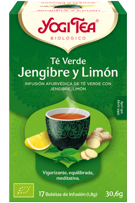 Té Verde Jengibre y Limón