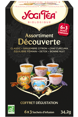 Infusion biologique ⇒ YOGI TEA® Infusions ayurvédiques aux plantes et aux  épices