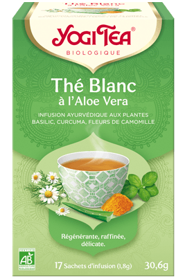 Thé Blanc à l'Aloe Vera