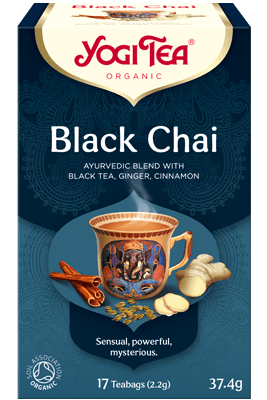 Yogi Tea Black Chai, ceai ayurvedic cu ceai negru, ghimbir si - Republica BIO