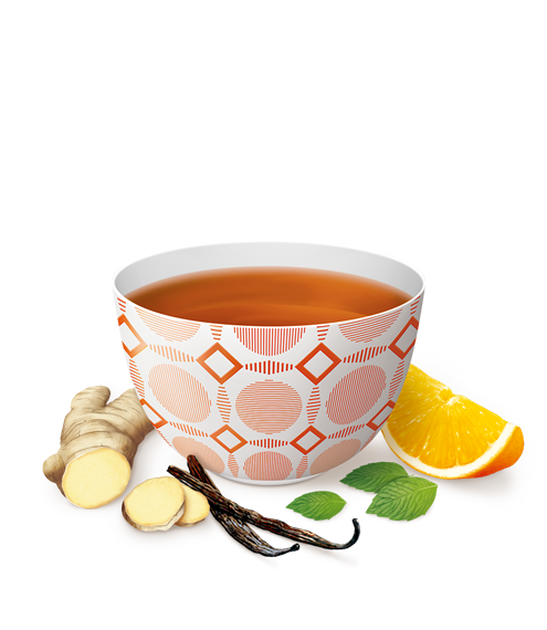 Ingwer Orange mit Vanille Tee