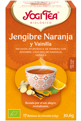 Jengibre Naranja y Vainilla