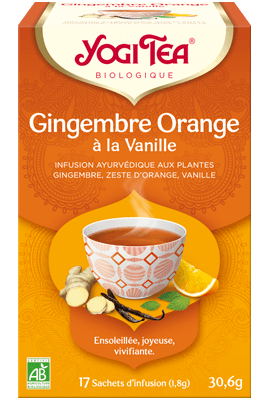 Gingembre Orange à la Vanille