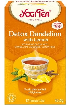 Detox With Lemon Yogi Tea