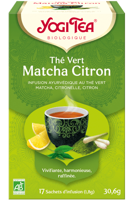 Thé Vert Matcha Citron