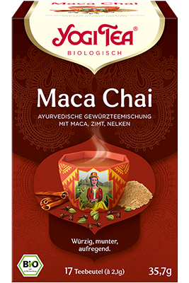 Maca Chai Verpackung