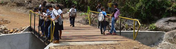 Le pont de l’espoir au Honduras