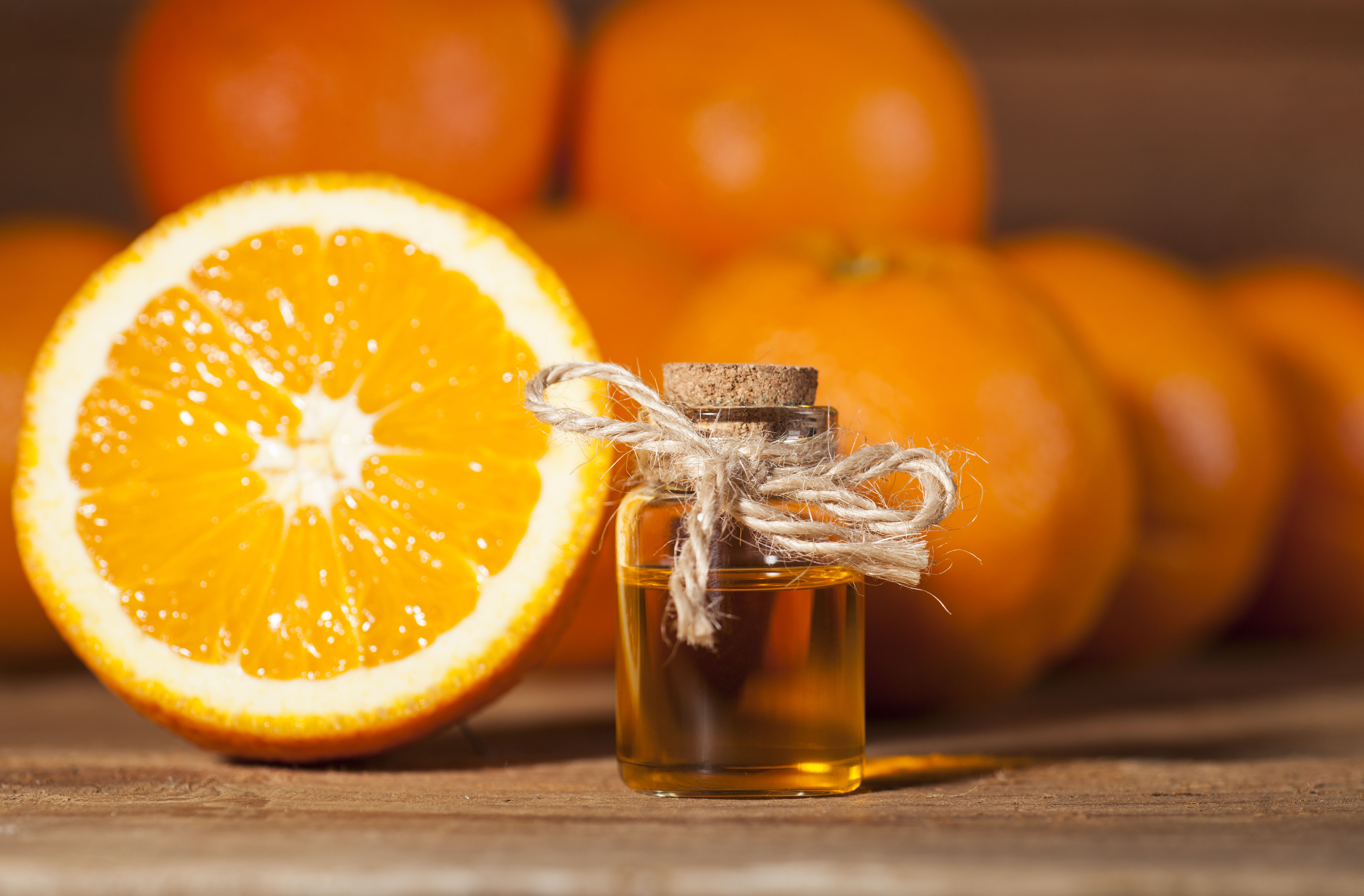 Citrus essential oils ⇒ effects