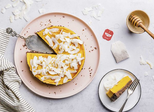 Torta alla zucca senza cottura