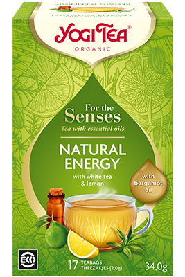 rijstwijn hebben buis Bergamot-thee voor de zintuigen ⇒ YOGI TEA® Natural Energy