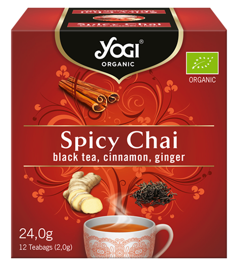 YOGI TEA® Classic Chai ⇒ Ayurvedic spiced tea blend