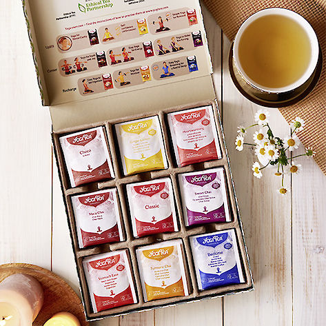YOGI TEA® SELECTION BOX x RWANDA ⇒ YOGI TEA®