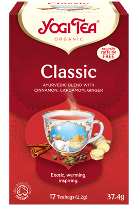 YOGI TEA – Tea mixes of selected herbs and spices