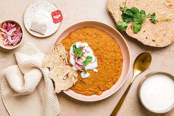 Dhal di lenticchie rosse, ricetta indiana