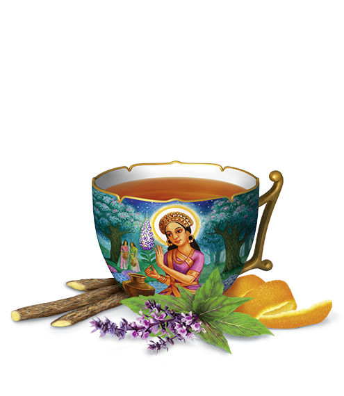 Tulsi Gelassenheit Teetasse