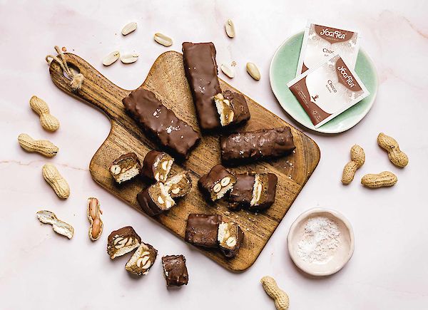 Barre cacahuète-chocolat