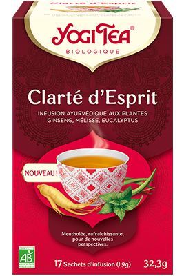 Infusion biologique ⇒ YOGI TEA® Infusions ayurvédiques aux plantes et aux  épices